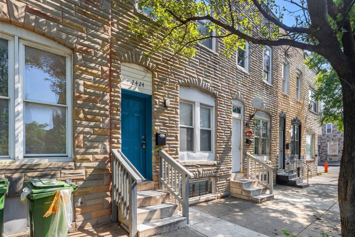 House for rent at 2424 E Madison St, Baltimore, MD 21205