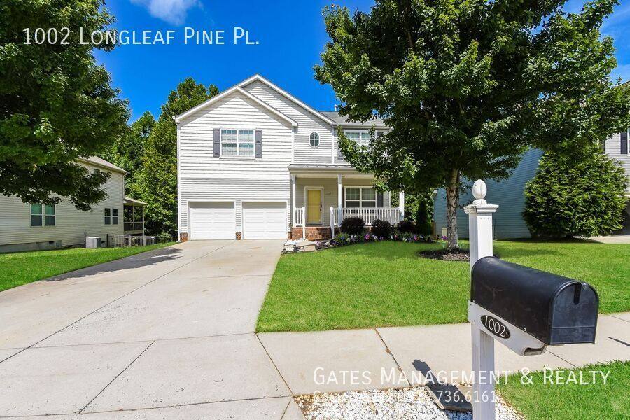 House for rent at 1002 Longleaf Pine Place, Mebane, NC 27302