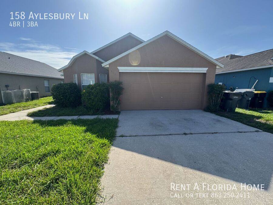 House for rent at 158 Aylesbury Lane, Davenport, FL 33837