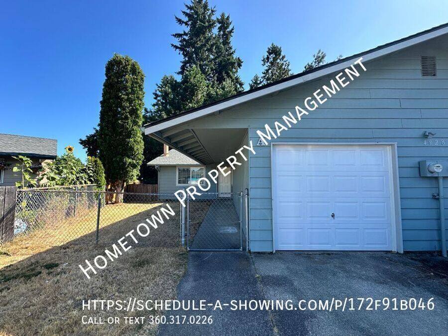 Apartment for rent at 4928 Mount Tahoma Dr SE #A, Lacey, WA 98503