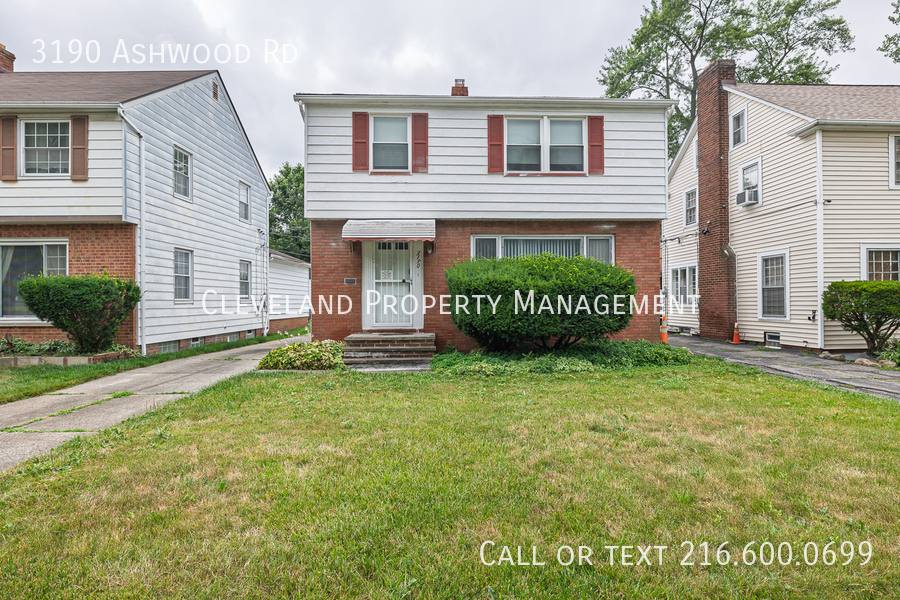 House for rent at 3190 Ashwood Rd, Cleveland, OH 44120
