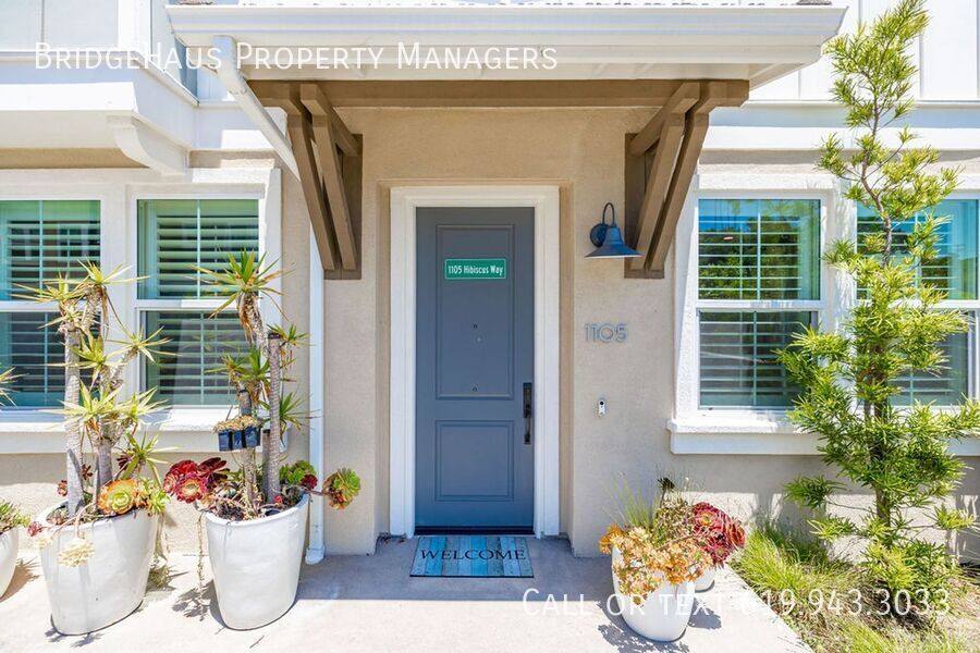 Townhouse for rent at 1105 Hibiscus Way, Oceanside, CA 92054