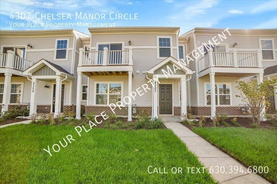 Townhouse for rent at 4307 Chelsea Manor Circle, Aurora, IL 60504