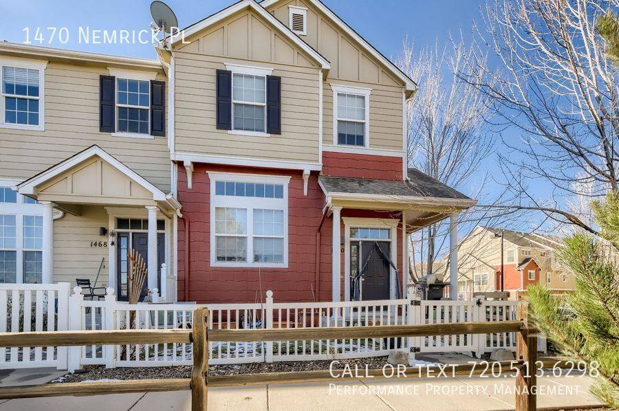 Townhouse for rent at 1470 Nemrick Place, Castle Rock, CO 80109