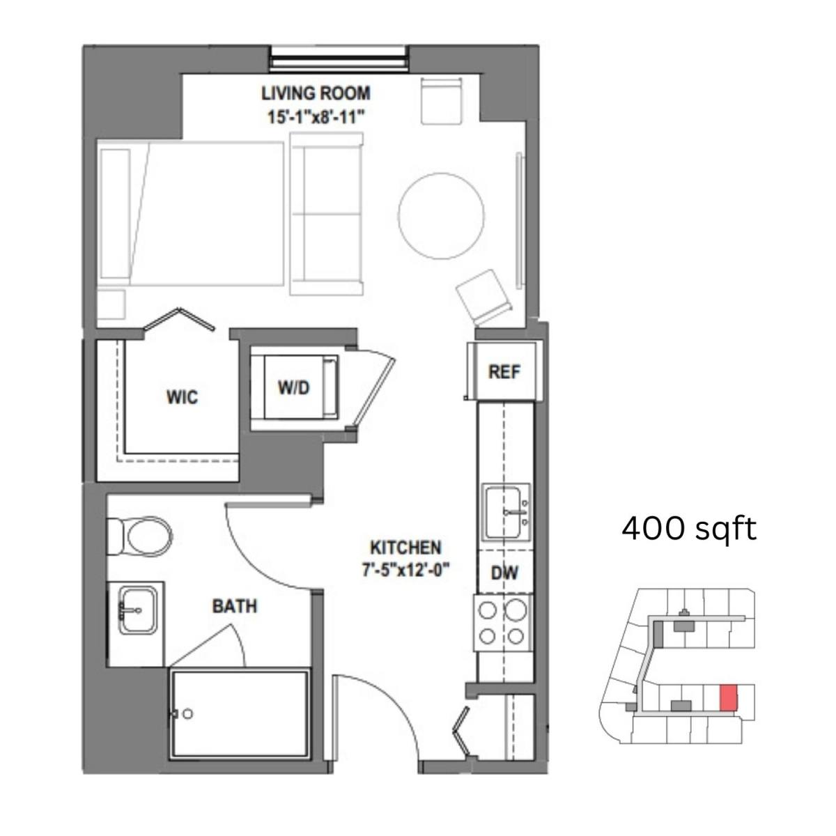 Apartment for rent at 918 W School St, Chicago, IL 60657