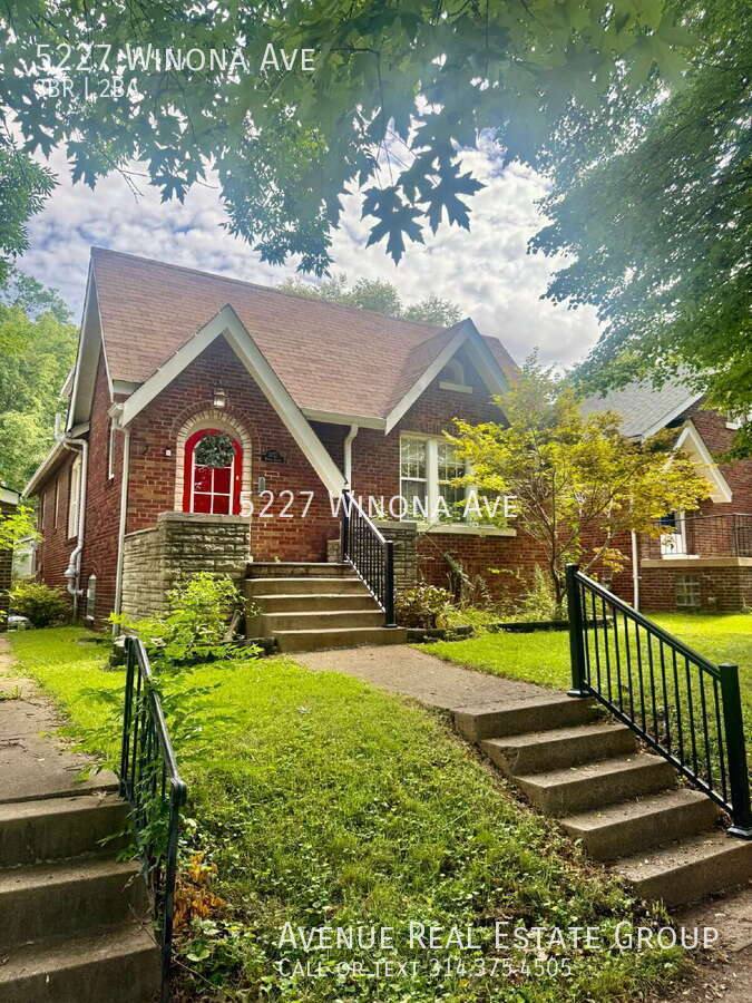 House for rent at 5227 Winona Ave, Saint Louis, MO 63109