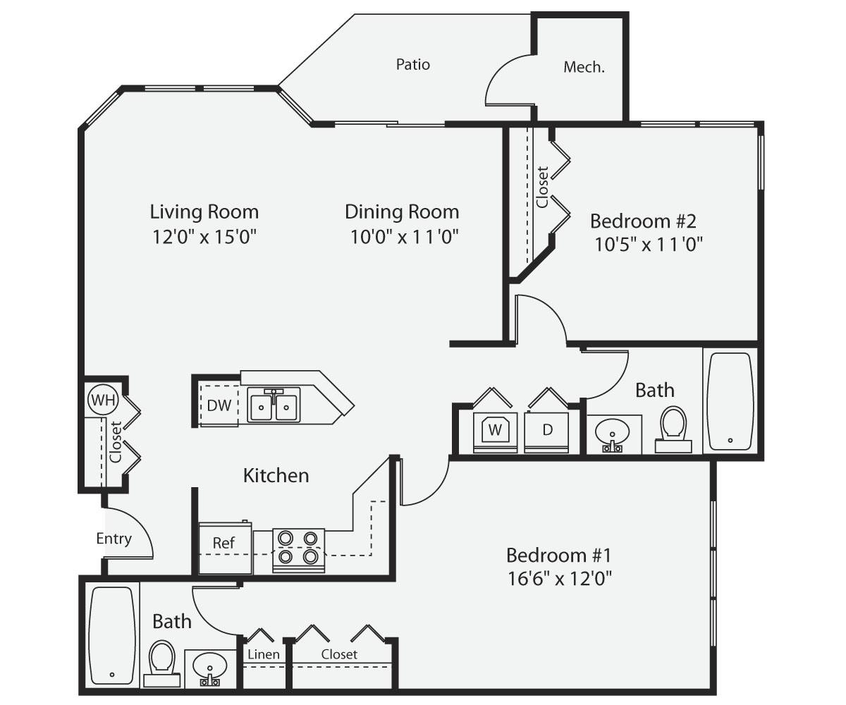 Apartment for rent at 1 Arboretum Way #1334, Burlington, MA 01803