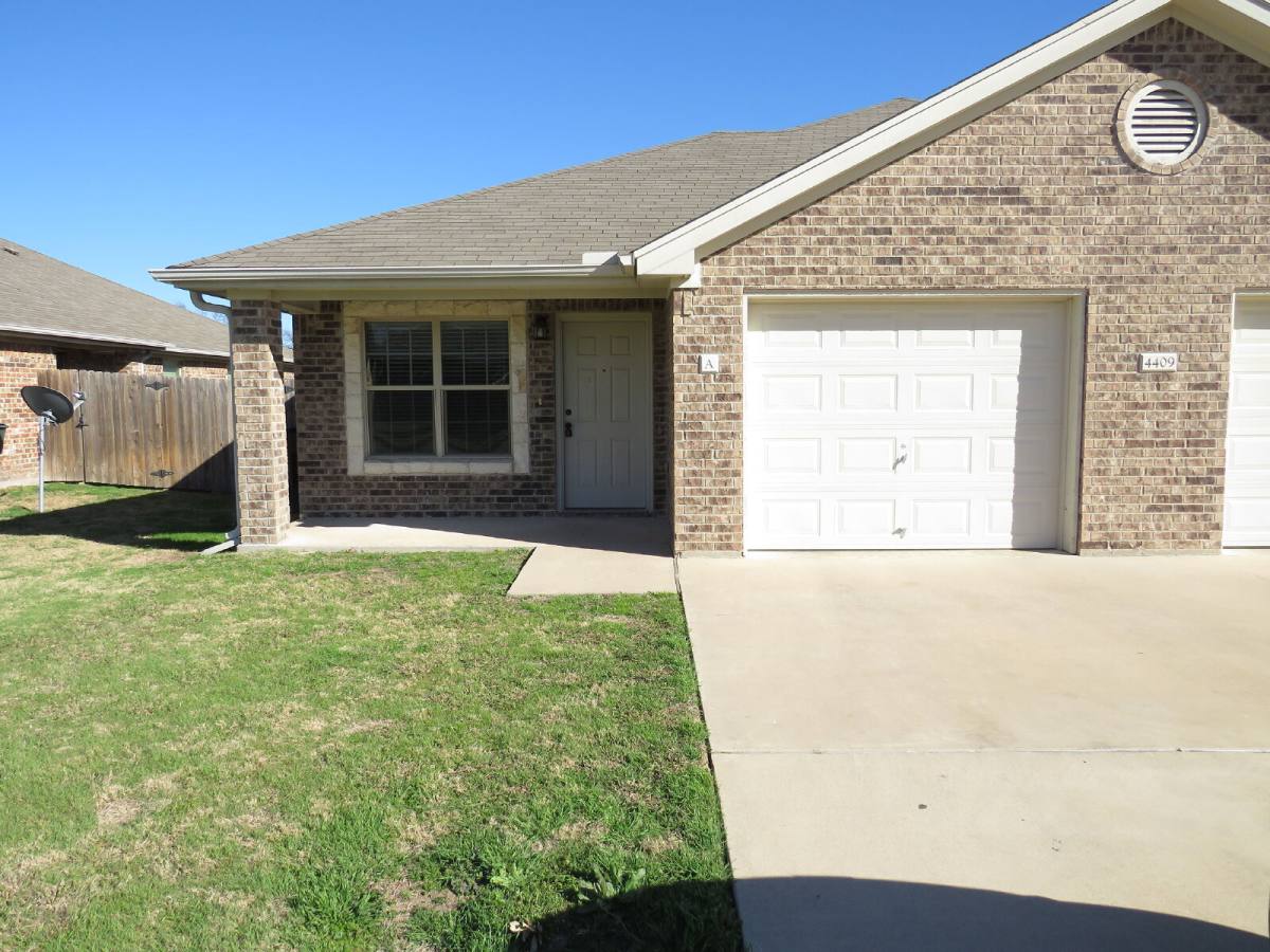Townhouse for rent at 4409 Brutus Lane #A, Temple, TX 76502