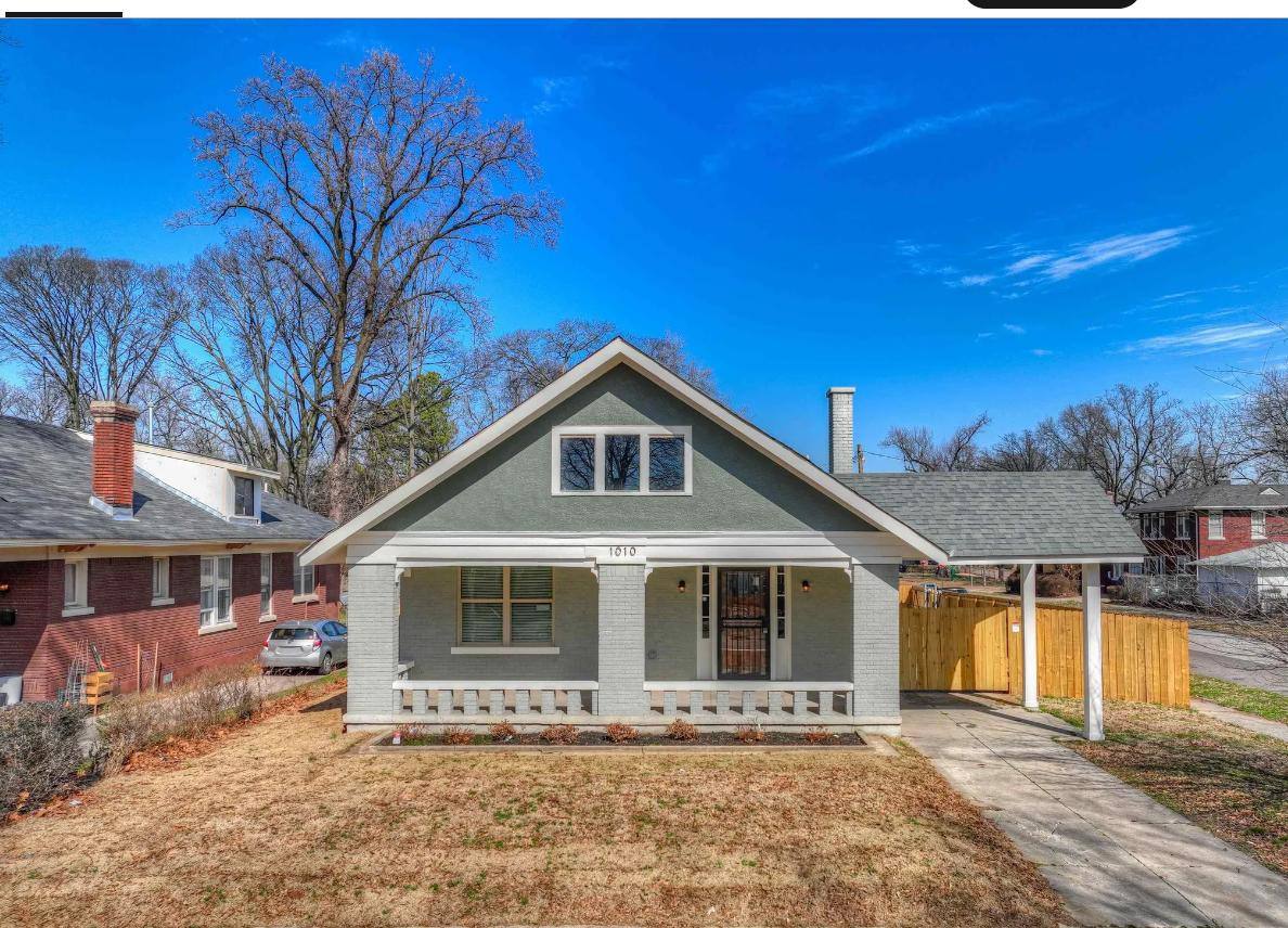 House for rent at 1010 Forrest Ave, Memphis, TN 38105