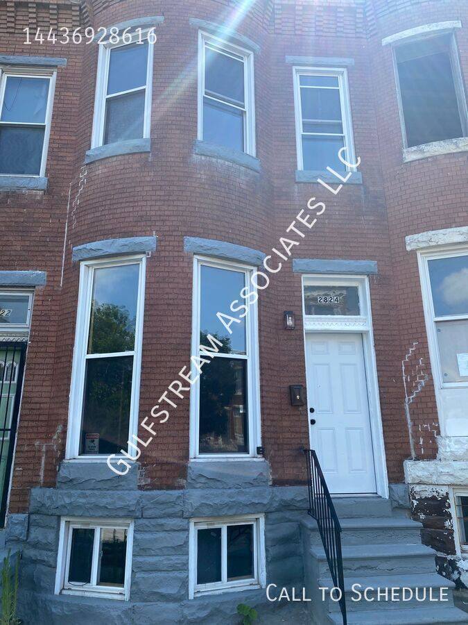 Townhouse for rent at 2824 Parkwood Ave, Baltimore, MD 21217