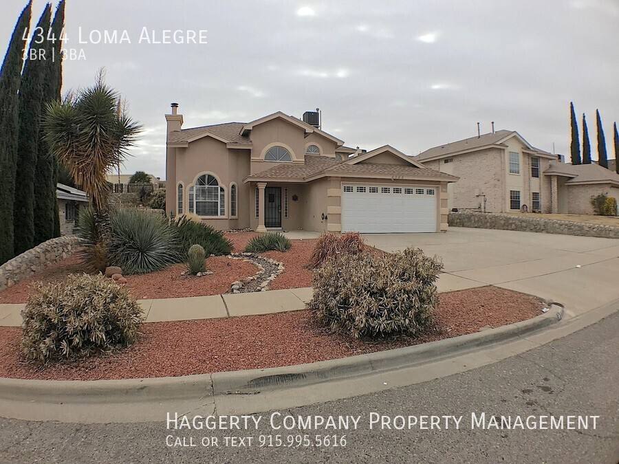 House for rent at 4344 Loma Alegre, El Paso, TX 79934