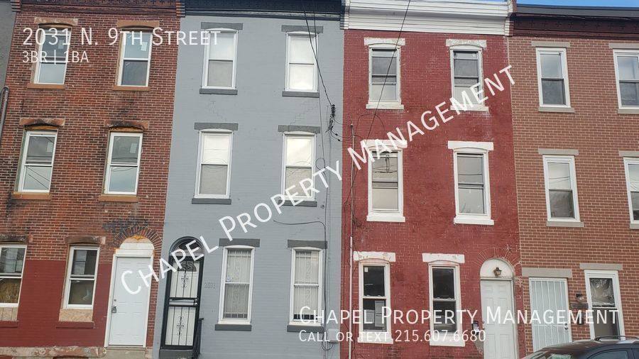 House for rent at 2031 N 9th St, Philadelphia, PA 19122