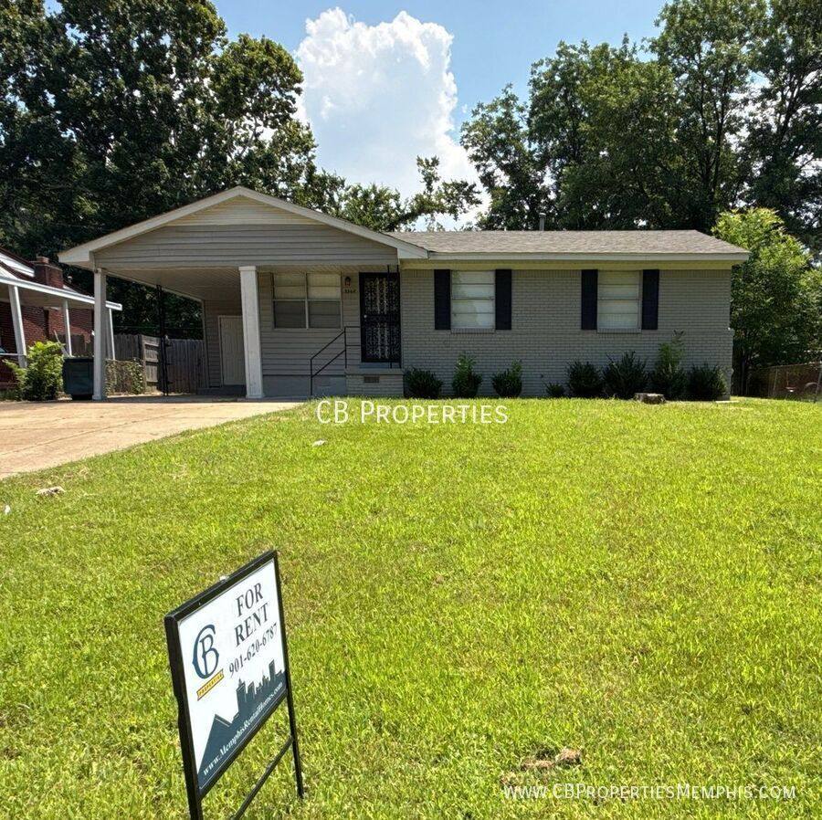 House for rent at 3968 Hammett Dr, Memphis, TN 38109