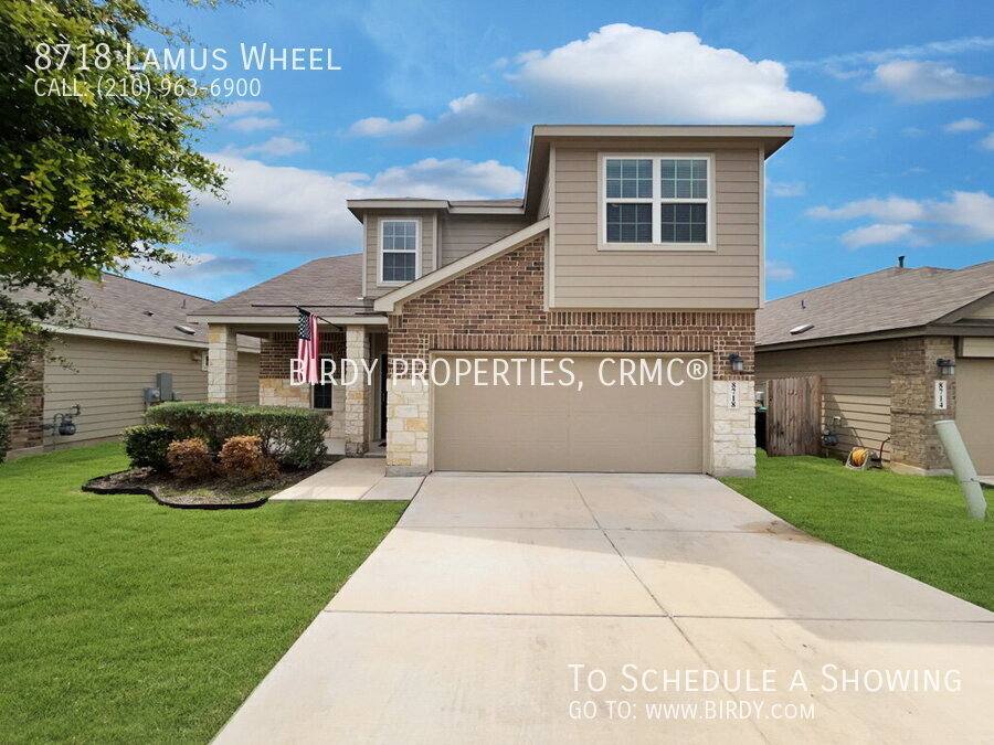 House for rent at 8718 Lamus Wheel, San Antonio, TX 78254