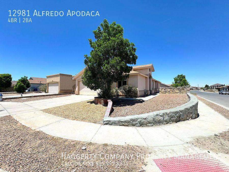 House for rent at 12981 Alfredo Apodaca, El Paso, TX 79938