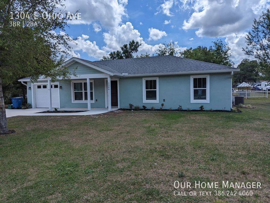 House for rent at 1304 E Ohio Ave, Deland, FL 32724