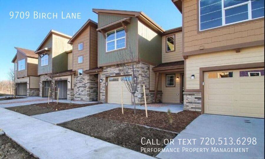 Townhouse for rent at 9709 Birch Lane, Denver, CO 80229