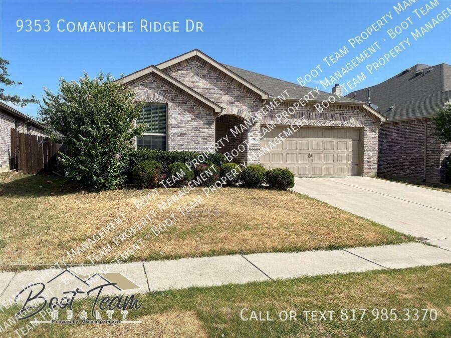 House for rent at 9353 Comanche Ridge Dr, Fort Worth, TX 76131