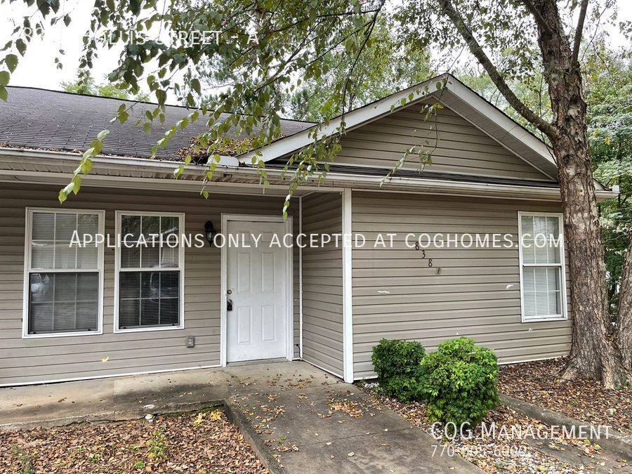 Apartment for rent at 8381 Hollis St #A, Douglasville, GA 30134