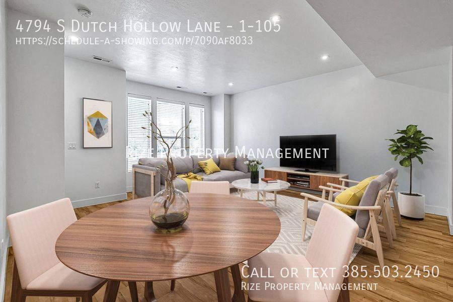 Townhouse for rent at 4794 S Dutch Hollow Lane #1-105, Salt Lake City, UT 84117