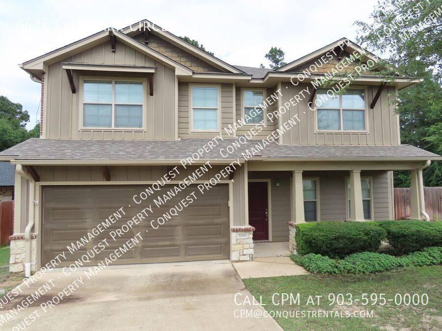 House for rent at 6686 Lacebark Circle, Tyler, TX 75703