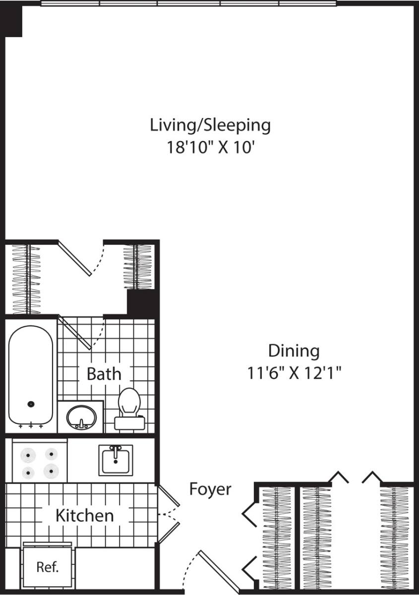 Apartment for rent at 205 Walden St, Cambridge, MA 02140