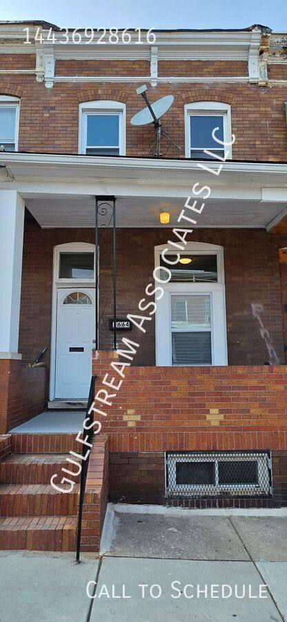 Townhouse for rent at 1664 Cliftview Ave, Baltimore, MD 21213