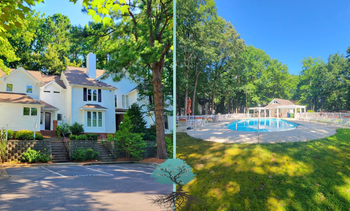 Townhouse for rent at 3813 Carnegie Lane, Raleigh, NC 27612