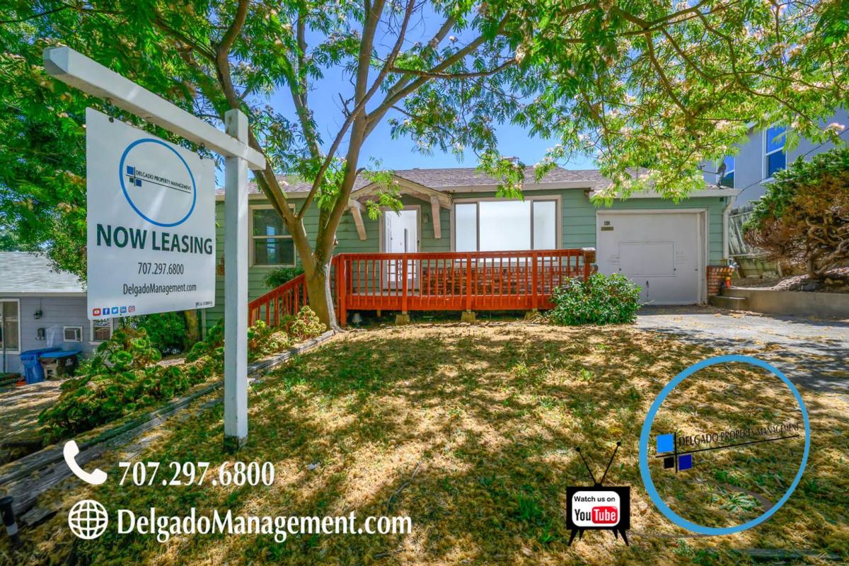 House for rent at 80 Linda Vista, Benicia, CA 94510