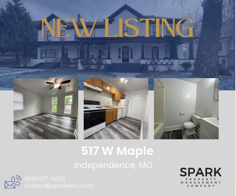 Apartment for rent at 517 W Maple Ave #2D, Independence, MO 64050