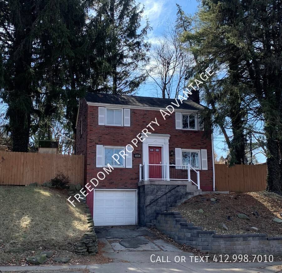 House for rent at 11518 Frankstown Rd, Pittsburgh, PA 15235
