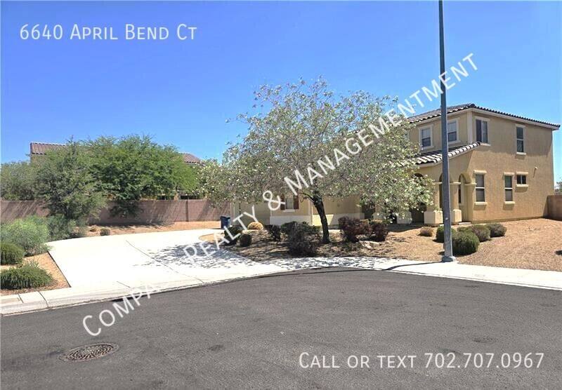 House for rent at 6640 April Bend Court, North Las Vegas, NV 89084