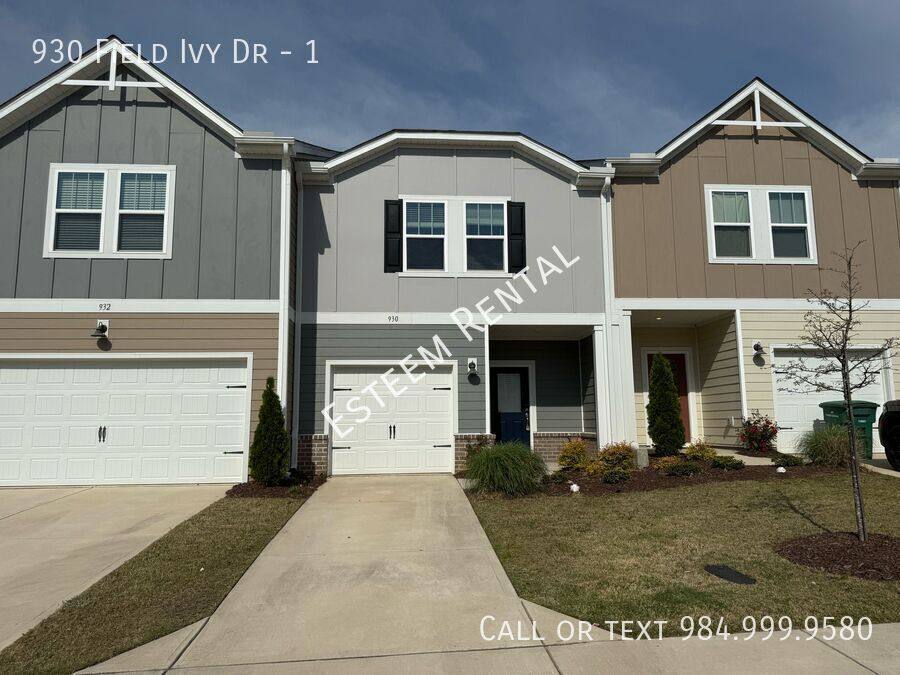 Townhouse for rent at 930 Field Ivy Dr #1, Fuquay Varina, NC 27526