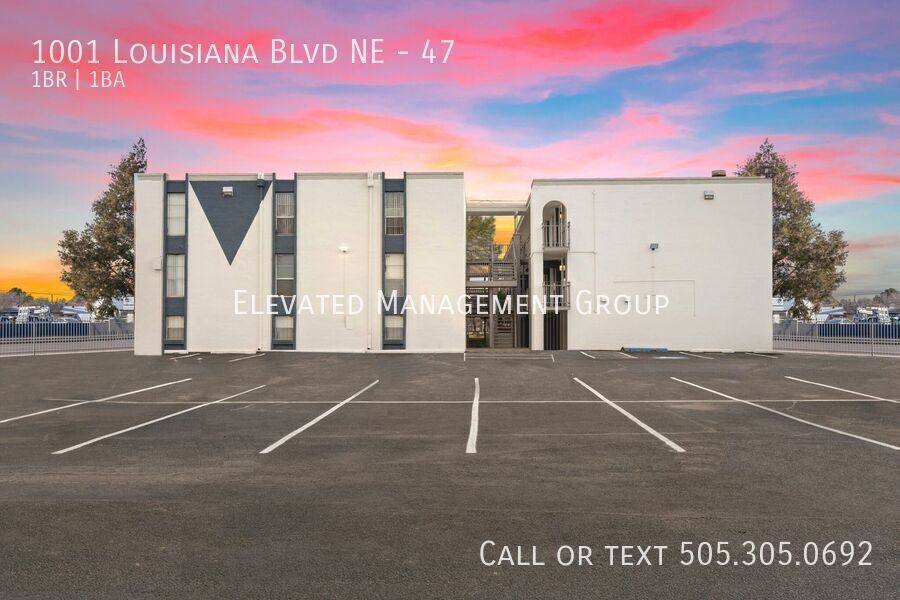 Apartment for rent at 1001 Louisiana Blvd NE #47, Albuquerque, NM 87110