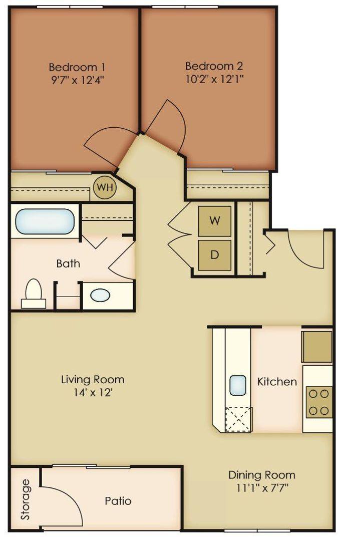 Apartment for rent at 10108 E Appleway Ave, Veradale, WA 99037