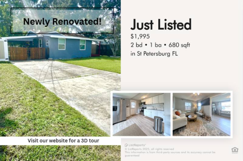 House for rent at 4528 70th St N, Saint Petersburg, FL 33709