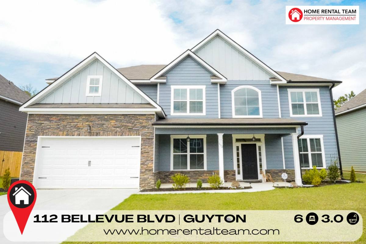 House for rent at 112 Bellevue Blvd, Guyton, GA 31312