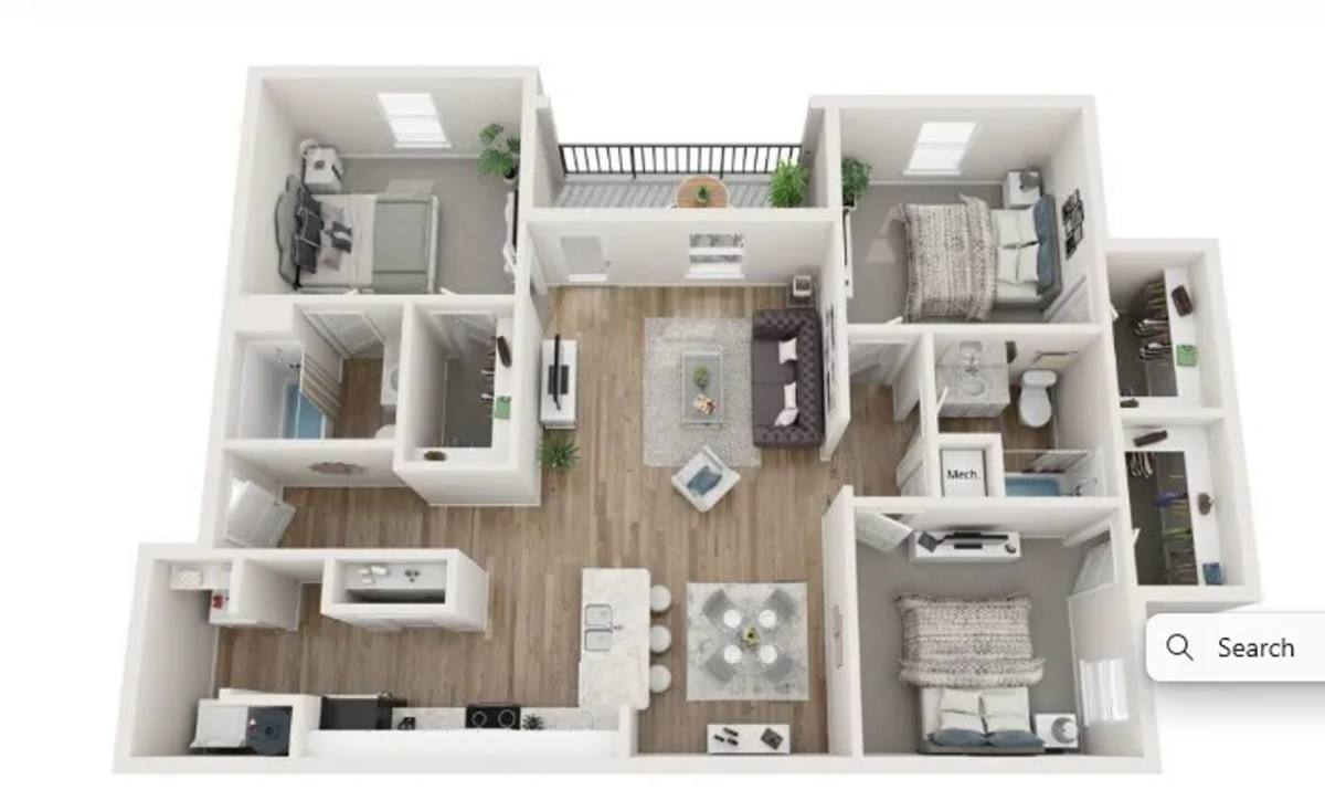 Apartment for rent at 14912 Mallett Rd #I104, Biloxi, MS 39532