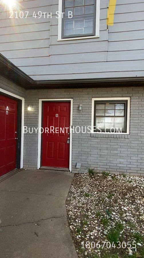 Apartment for rent at 2107 49th St #B, Lubbock, TX 79412