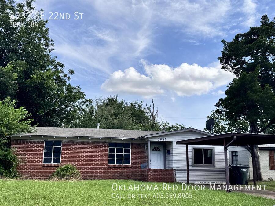 House for rent at 3932 SE 22nd St, Oklahoma City, OK 73115