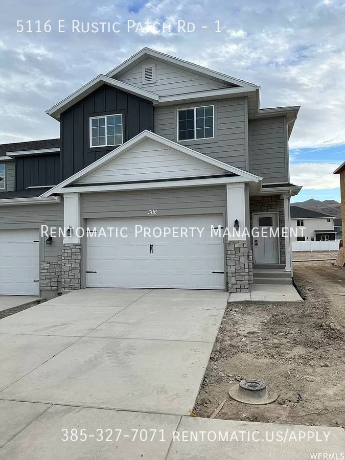 Townhouse for rent at 5116 E Rustic Patch Rd #1, Eagle Mountain, UT 84005