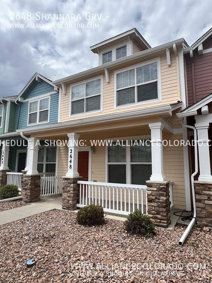 Townhouse for rent at 2648 Shannara Grove, Colorado Springs, CO 80951