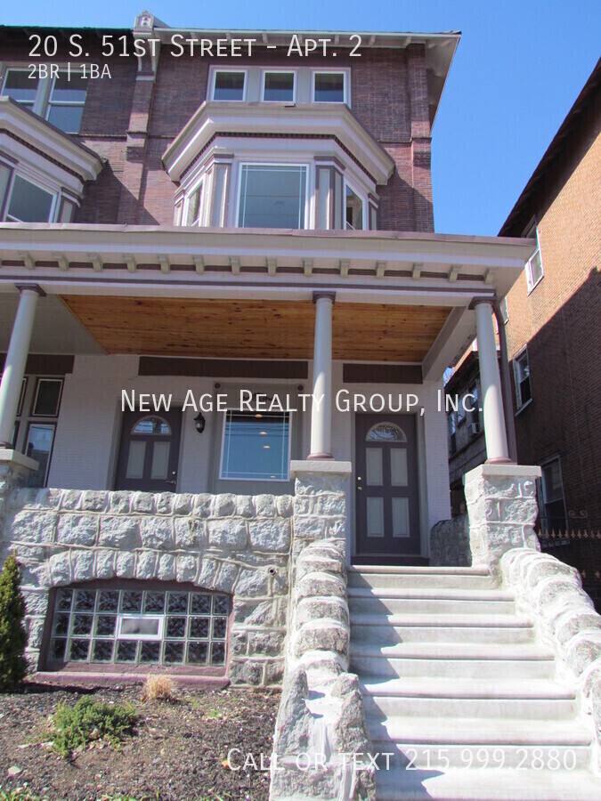 Apartment for rent at 20 S 51st St #2, Philadelphia, PA 19104