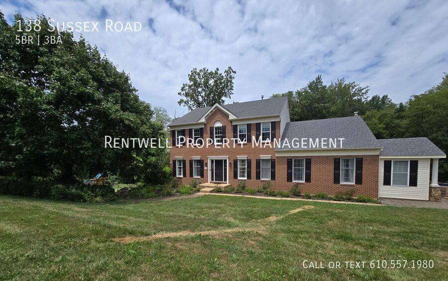 House for rent at 138 Sussex Rd, West Chester, PA 19380