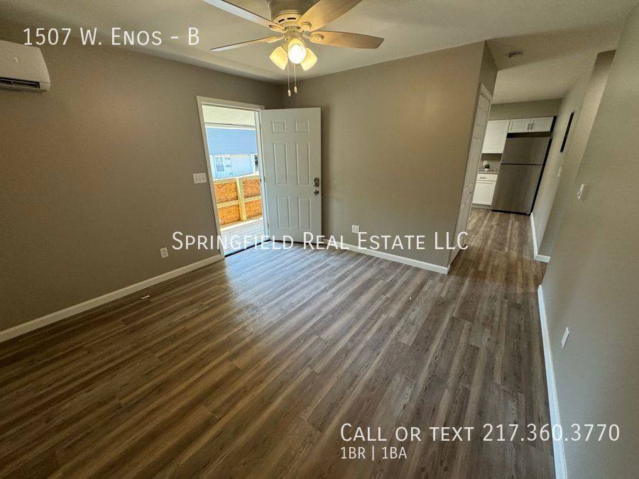 Apartment for rent at 1507 W Enos #B, Springfield, IL 62702