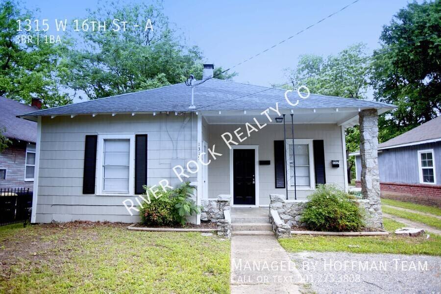 House for rent at 1315 W 16th St #A, North Little Rock, AR 72114