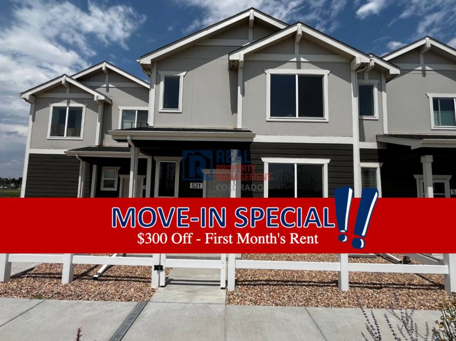 Townhouse for rent at 531 Condor Way, Johnstown, CO 80534