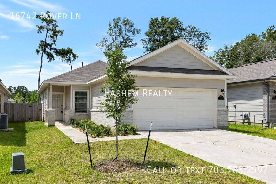 House for rent at 16742 Rover Lane, Porter, TX 77365