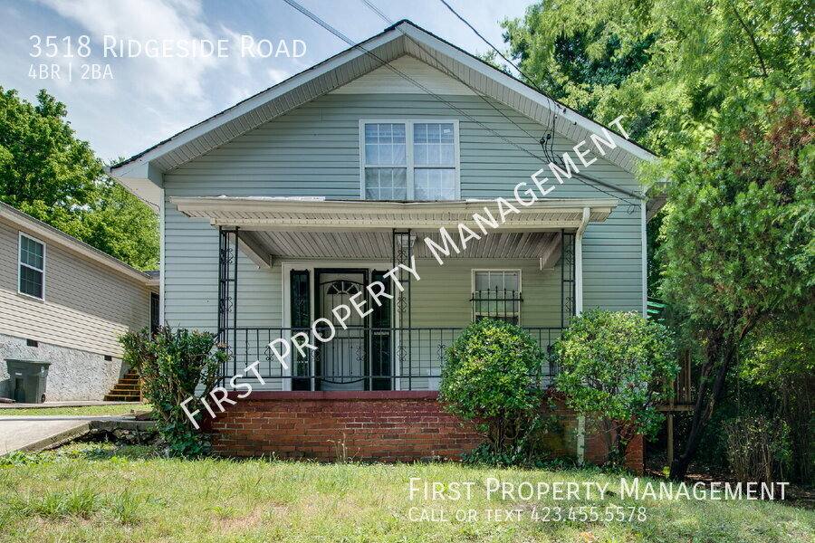 House for rent at 3518 Ridgeside Rd, Chattanooga, TN 37411