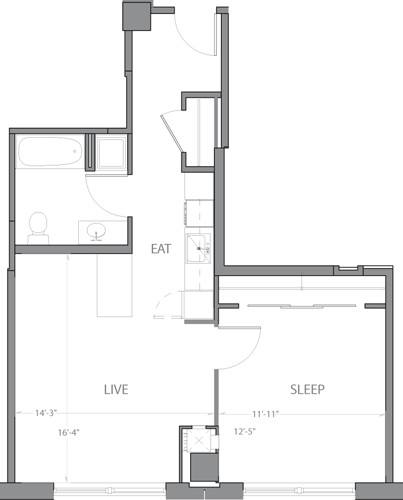 Apartment for rent at 315 A St, Boston, MA 02210